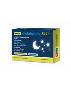 Nova Melatonina Fast 45 Compresse 1mg Di Melatonina