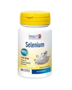 Longlife Selenium Integratore Alimentare 100 Compresse