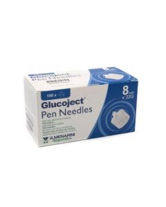 Ago Per Penna Da Insulina Glucoject 8 Mm Gauge 32 100 Pezzi