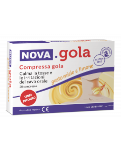 Nova Gola Limone/miele 20 Compresse