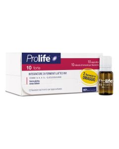Prolife 10 Miliardi 12 X 8 Ml Integratore Alimentare In Flaconcino Con Astuccio