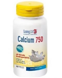 Longlife Calcium 750mg 60tav