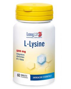 Longlife L-lysine 500mg 60tav