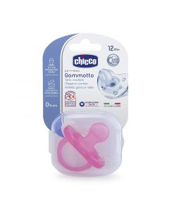 Chicco Gommotto Physio Soft In Silicone Rosa  +12Mesi