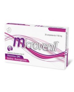 Microvenil Integratore Alimentare 20 Compresse 1150mg