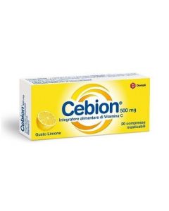 CEBION MASTICABILE LIMONE VITAMINA C 20 COMPRESSE