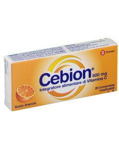 CEBION MASTICABILE ARANCIA VITAMINA C da 20 COMPRESSE