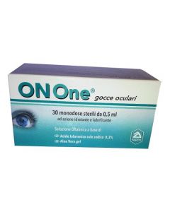 OnOne Gocce Oculari per Occhi Arrossati e Affaticati 30 Flaconcini Monodose