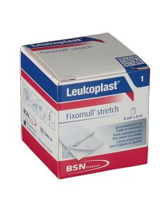 FASCIA AUTOADESIVA IPOALLERGENICA FIXOMULL STRETCH PER FISSAGGIO CATETERI M 5 X 5 CM