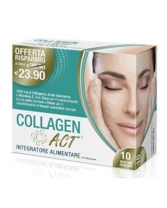 Collagen Act Bustine Integratore Alimentare A Base Di Collagen