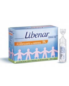 LIBENAR 18 FIALE AEROSOL IPERTONICHE 3%