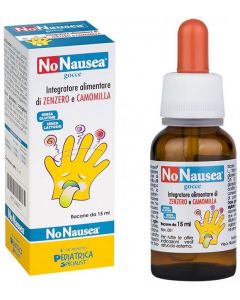 Nonausea Gocce Integratore Alimentare a Base di Zenzero e Camomilla 15 Ml