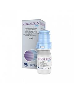 Collirio Soluzione Oftalmica Ribolisin Free Flacone 10 Ml