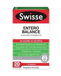 SWISSE ULTIBOOST ENTERO BALANCE 20 CAPSULE equilibrio della flora intestinale