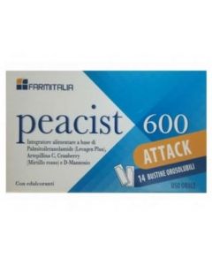 Peacist 600 Attack 14 Bustine