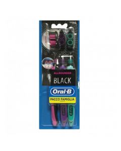 Oralb All Rounder Black Spazz