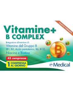 Vitamine+ B Complex 45cpr