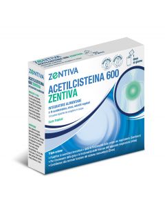 Acetilcisteina 600 Zentiva 20 Bustine Integratore Alimentare 