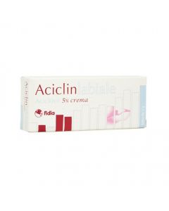 Fidia Aciclin Labiale Aciclovir 5% Crema 2g