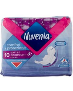 Nuvenia Sottile Notte Ali 10pz