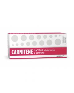 Carnitene 1g L-Carnitina Soluzione Orosolubile 10 Flaconcini
