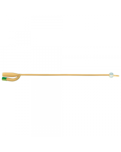 Catetere Foley In Lattice Siliconato Punta Nelaton A 2 Vie Con Palloncino 5-15ml Diametro Ch20 6,66mm Lunghezza 40cm