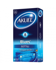 Akuel Blues Sottile 8pz