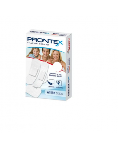 Cerotto Prontex White Strips Astuccio 20 Pezzi 3 Formati Assortiti