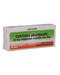 Cetirizina Pharmentis 7 Compresse Rivestite 10 Mg