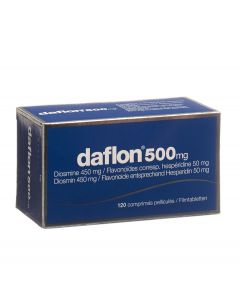Daflon Vasoprotettore Compresse Rivestite con Film 120 Compresse da 500 Mg 