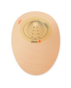 Sacca Monopezzo Per Colostomia Dansac Novalife1 Midi Chiusa Trasparente 70mm Ritagliabile 40-55