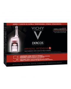 Vichy Dercos Aminexil Intensive 5 Trattamento Anticaduta Uomo 42 Fiale