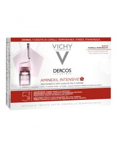 Vichy Dercos Aminexil Intensive 5 Trattamento Anticaduta Donna 42 Fiale