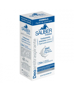 Sauber Antitrasp 72ore Crema