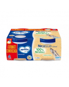 Mellin Omog Nasello 4x80g