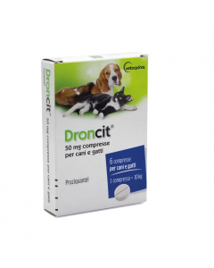 Droncit 50 Mg Compresse Per Cani E Gatti