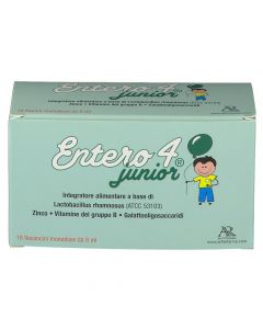 Entero 4 Junior 10 Flaconi 8 ml fermenti lattici