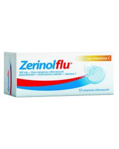 ZERINOLFLU COMPRESSE EFFERVESCENTI