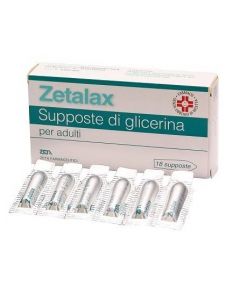 ZETALAX SUPPOSTE DI GLICERINA