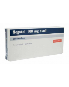 Negatol 0,1g  7 Ovuli Vaginali+ Applicatori