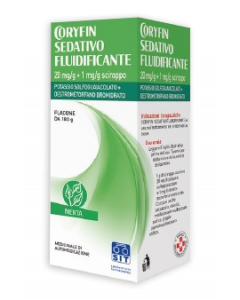 CORYFIN SEDATIVO FLUIDIFICANTE 20 MG/G + 1 MG/G SCIROPPO