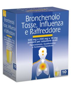 NIROLEX FLU TRIPLA AZIONE 500 MG + 200 MG + 10 MG POLVERE PER SOLUZIONE ORALE