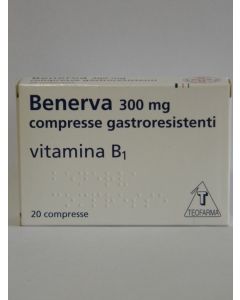 Benerva Vitamina B1 20 Compresse 300mg