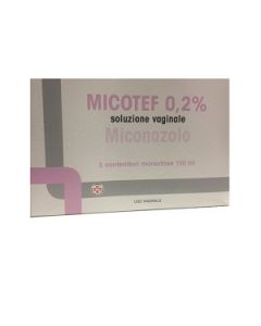 Micotef 0,2% Soluzione Vaginale 5 Flaconi