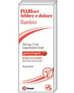 FLUIFORT FEBBRE E DOLORE BAMBINI 100MG/5ML SOSPENSIONE ORALE