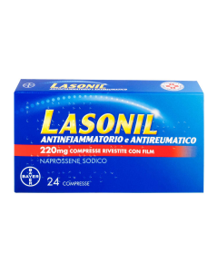 LASONIL ANTINFIAMMATORIO E ANTIREUMATICO 220 MG COMPRESSE RIVESTITE CON FILM