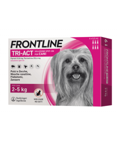 Frontline Tri-act Soluzione Spot-on Per Cani Di 2-5 Kg