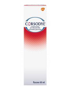 Gsk Corsodyl Spray 200mg/100ml Flaconcino 60ml