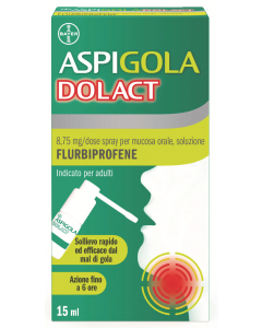 Aspigoladolact 8,75 Mg/dose Spray Per Mucosa Orale Soluzione
