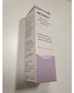 Ketazed 0,25 Mg/ml Collirio Soluzione